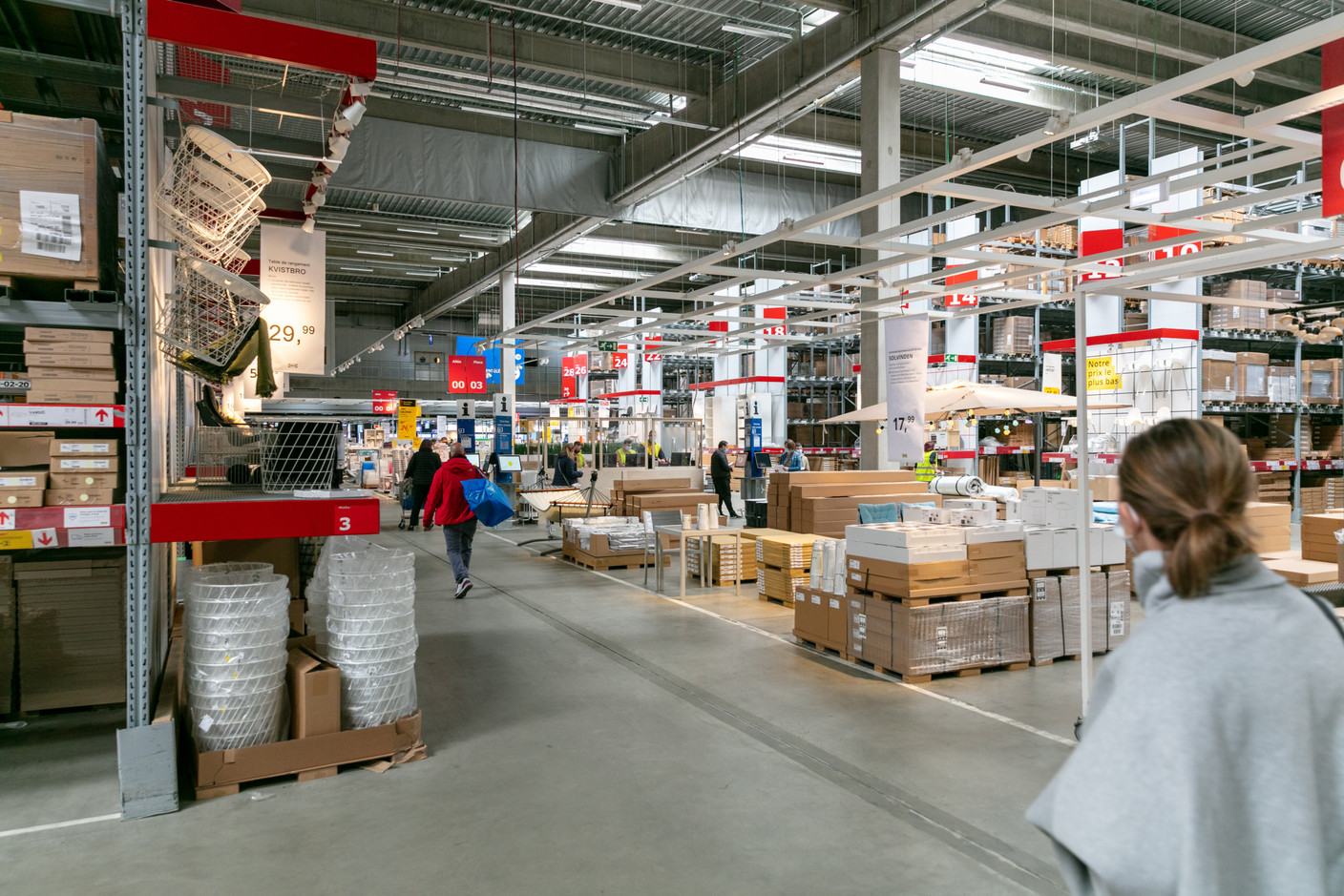 Ikea Arlon currently covers 35,500m2, close to the Luxembourg border. Romain Gamba/Maison Moderne