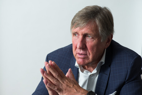 François Bausch: «Je crois qu’un jour, le virus sera éliminé, et qu’il faut continuer dans la même direction.» (Photo: Patrick Galbats)