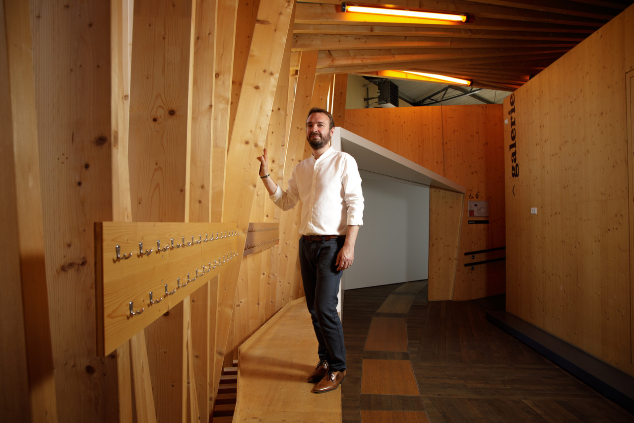 Pour le manager du Luxembourg Wood Cluster, le bois représente de nombreux avanteges qu’il faut mettre en valeur. (Photo: Matic Zorman/Maison Moderne)
