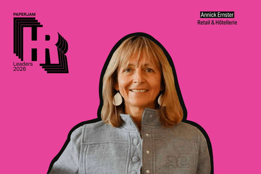 Annick Ernster, HR Director at Ernster, is a finalist in the Retail & Hospitality category of the HR Leaders of the Year 2026 contest. Photomontage: Paperjam