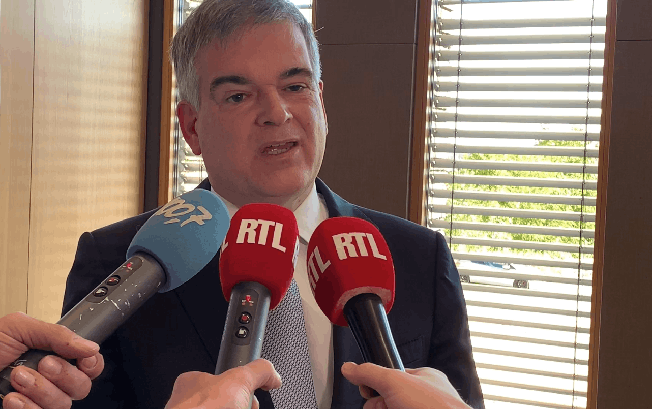 Claude Marx, directeur général de la CSSF. (Photo: capture d'écran)