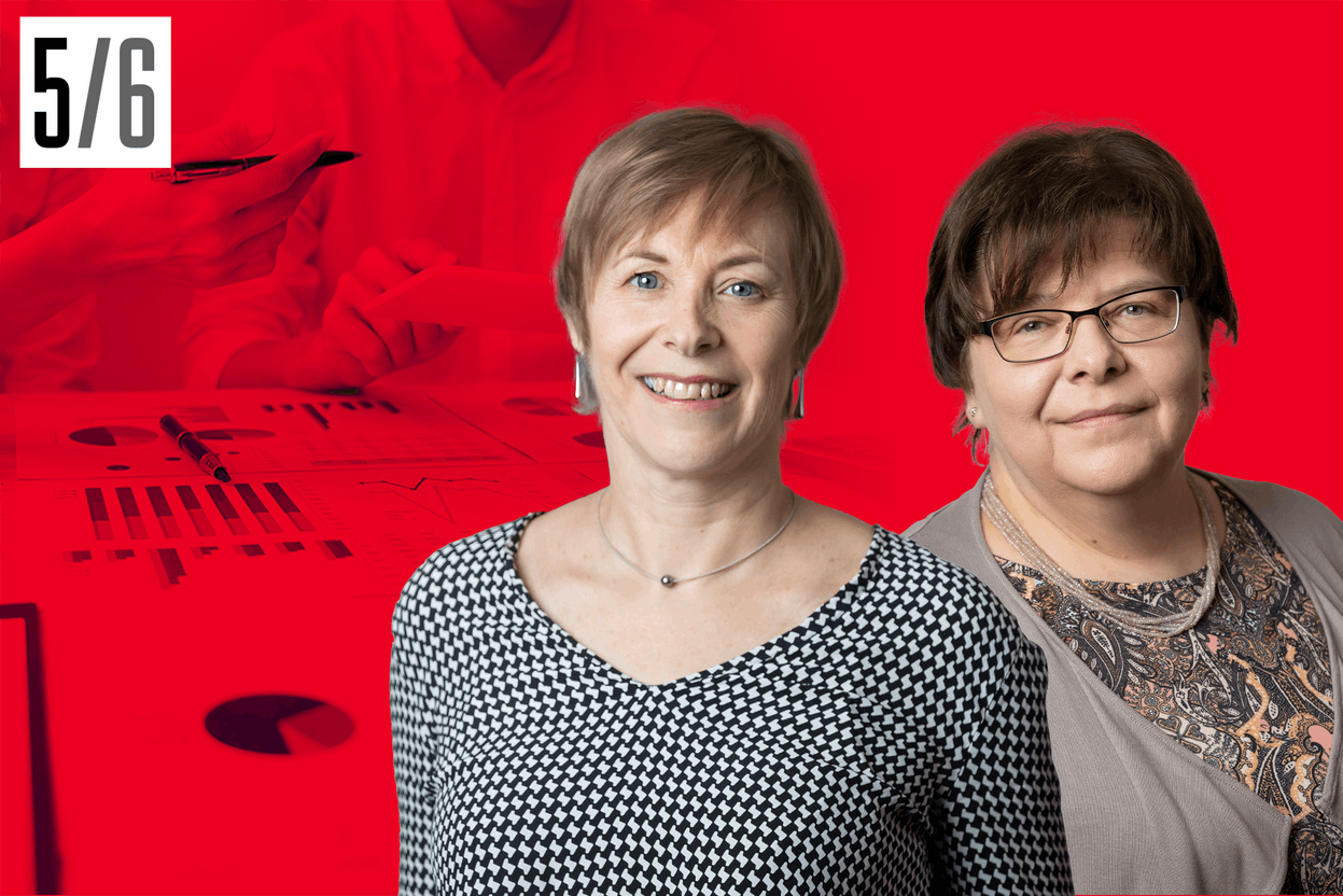 Brigitte Denis et Bettina Blinn, partners chez BDO Crédit: BDO, montage photo Maison Moderne