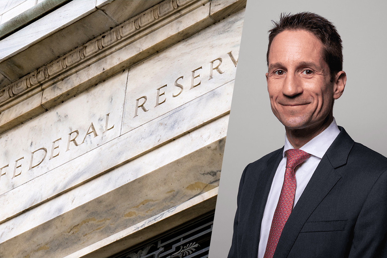 Vincent Juvyns, chief investment strategist at ING Belgium, believes that Kevin Warsh’s nomination as chair of the Federal Reserve Board has reassured markets by avoiding a more disruptive candidate. (Photos: Shutterstock, Paperjam; editing: Paperjam)