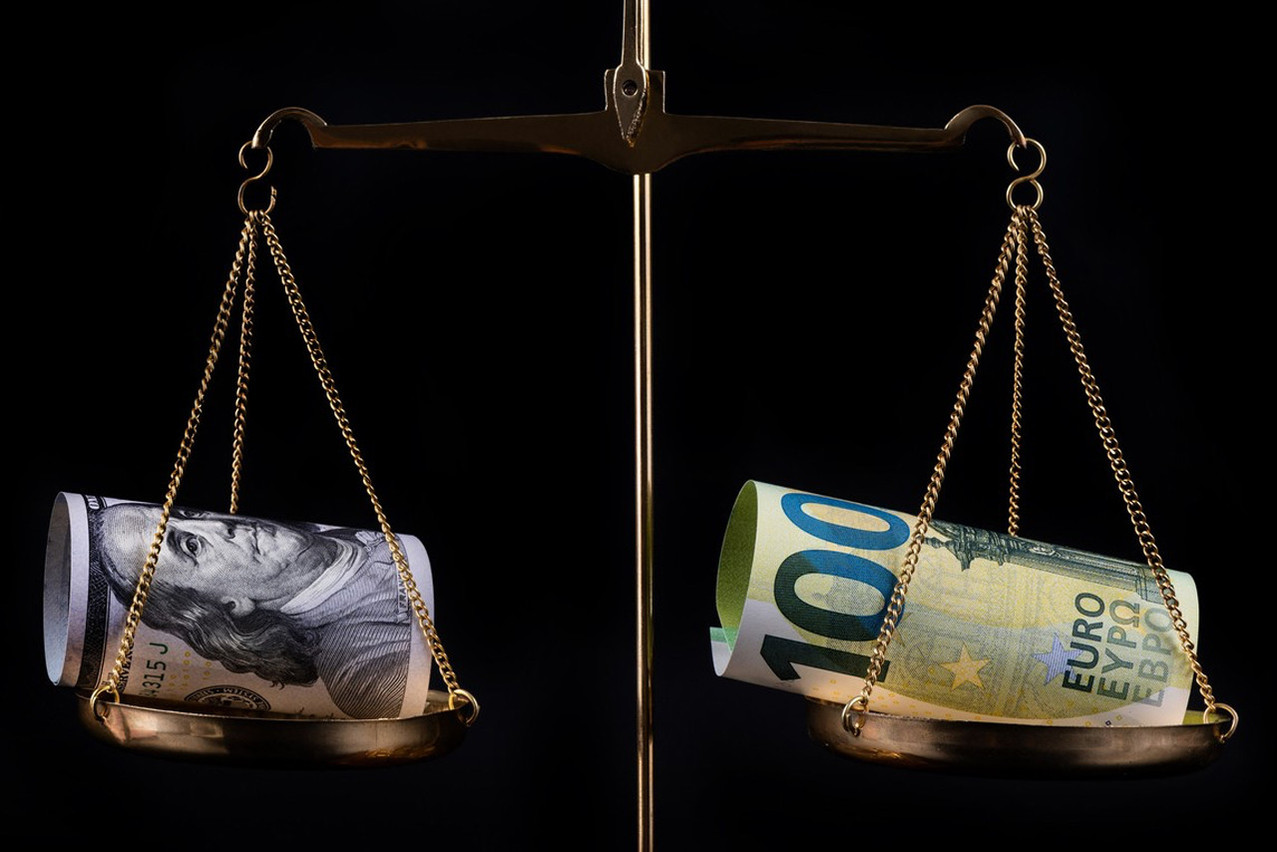 La parité entre l’euro et le dollar est préoccupante dans le contexte actuel de poussée inflationniste. (Photo: Shutterstock)