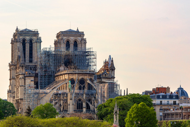 L’entreprise néerlandaise Concr3de a proposé de restaurer la cathédrale Notre-Dame avec des imprimantes 3D. (Photo: Shutterstock)