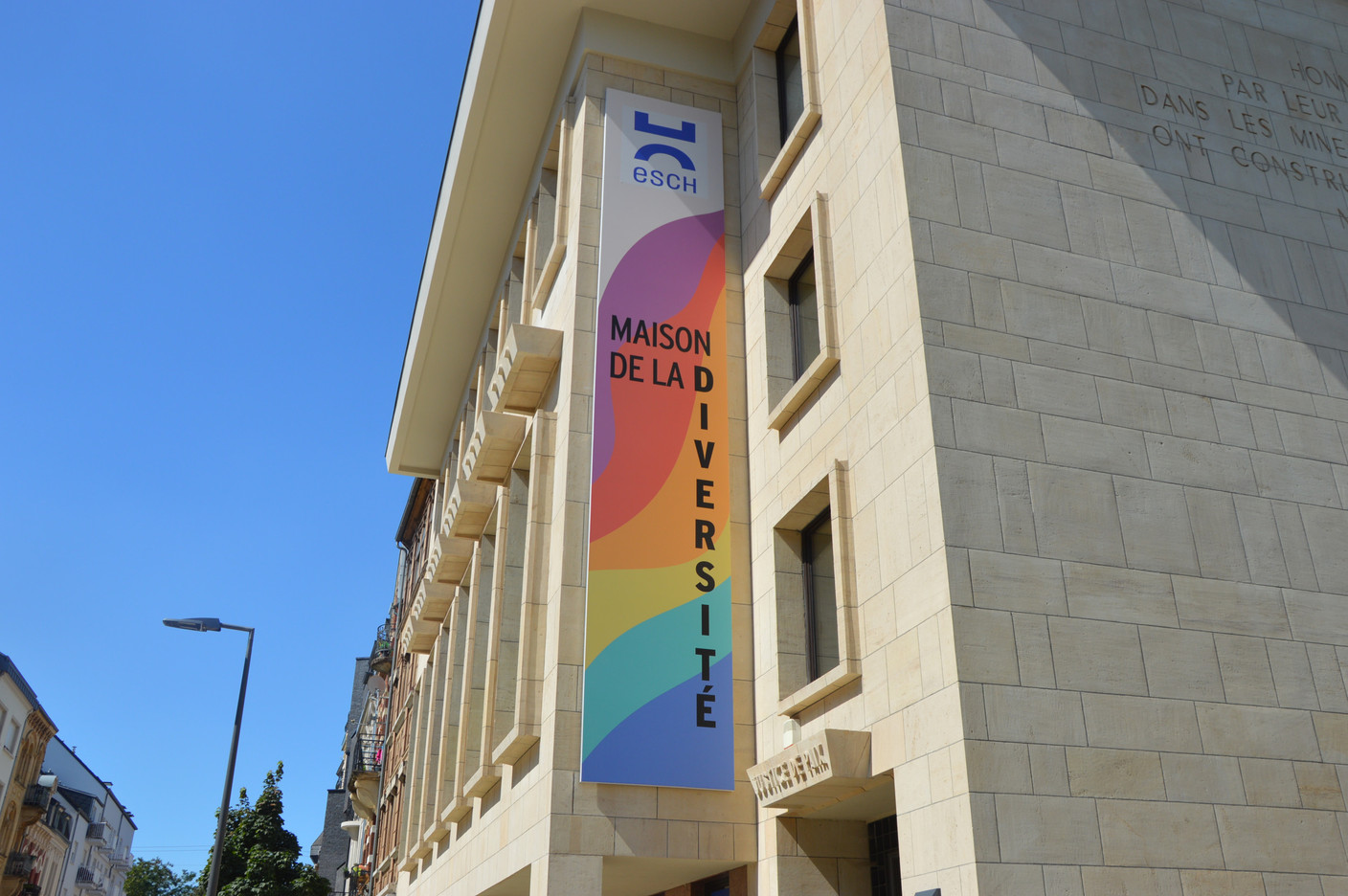 The Maison de la Diversité (House of Diversity) was created in the spring as a place to meet, exchange ideas and work together to promote equality and non-discrimination and to celebrate the diversity that is one of Esch’s greatest assets.  Photo: Maëlle Hamma/Maison Moderne