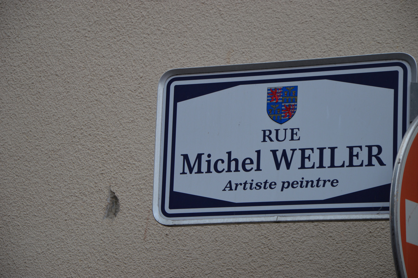 The painter and sculptor Michel Weiler was originally from Ettelbruck. A street in the station area bears his name. Photo: Maëlle Hamma/Maison Moderne