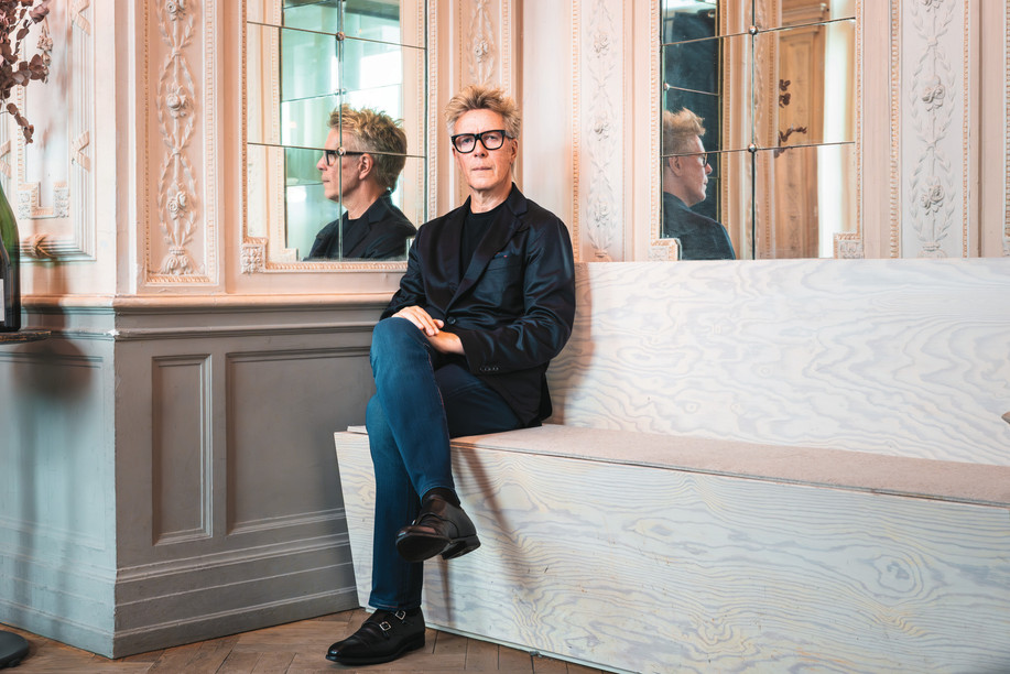 Laurent Schonckert, CEO of Cactus, was photographed at Casino Luxembourg. (Photo: Julian Pierrot/Paperjam)