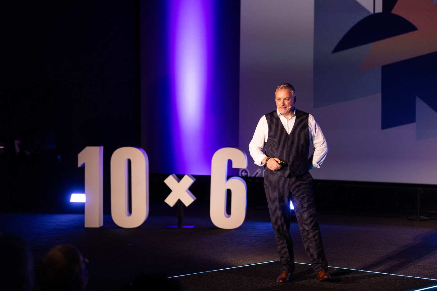 Giuliano Bidoli (BC Partners) at the Paperjam+Delano Business Club’s 10x6 Private Equity Outlook event, 18 June 2024.. Photo: Eva Krins / Maison Moderne