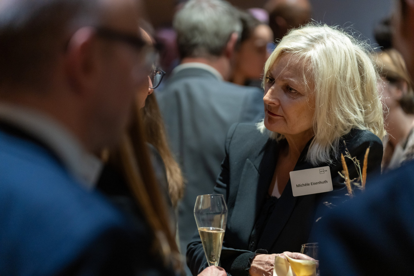 Michèle Eisenhuth (Arendt) at the 15th anniversary celebration of Arendt Investor Services, held in Kirchberg, 20 November 2024. Photo: Emmanuel Claude/Focalize