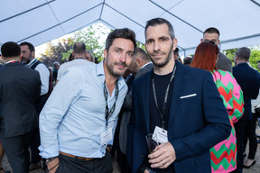 Stève Parache (EPL/ Sequoia) and David Berthaut (FarbDesign). Photo: Eva Krins/Maison Moderne