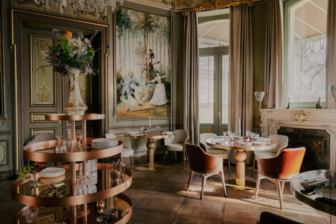 The main lounge will be used for the Le Lys restaurant.  Photo: Amaury Laparra