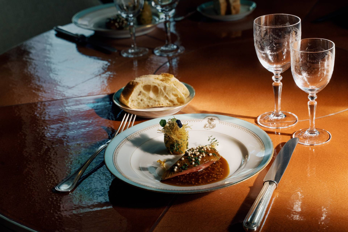 The chef’s cuisine is inspired by Luxembourg cuisine, but reinterpreted in his own way. Photo: Amaury Laparra