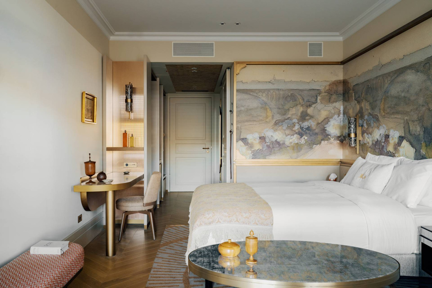 More compact, the Signature Garden rooms are no less comfortable. Photo: Amaury Laparra