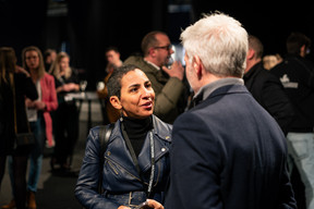 Saliha Merini (MS Cresco) at the 10x6 New European Bauhaus event organised by the Paperjam+Delano Business Club, 24 April 2024. Photo: Laurent Sturm