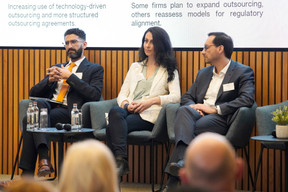 At L3A’s “Offshoring guidelines and spring cocktail” event on 13 March 2025. Photo: Olivier Minaire
