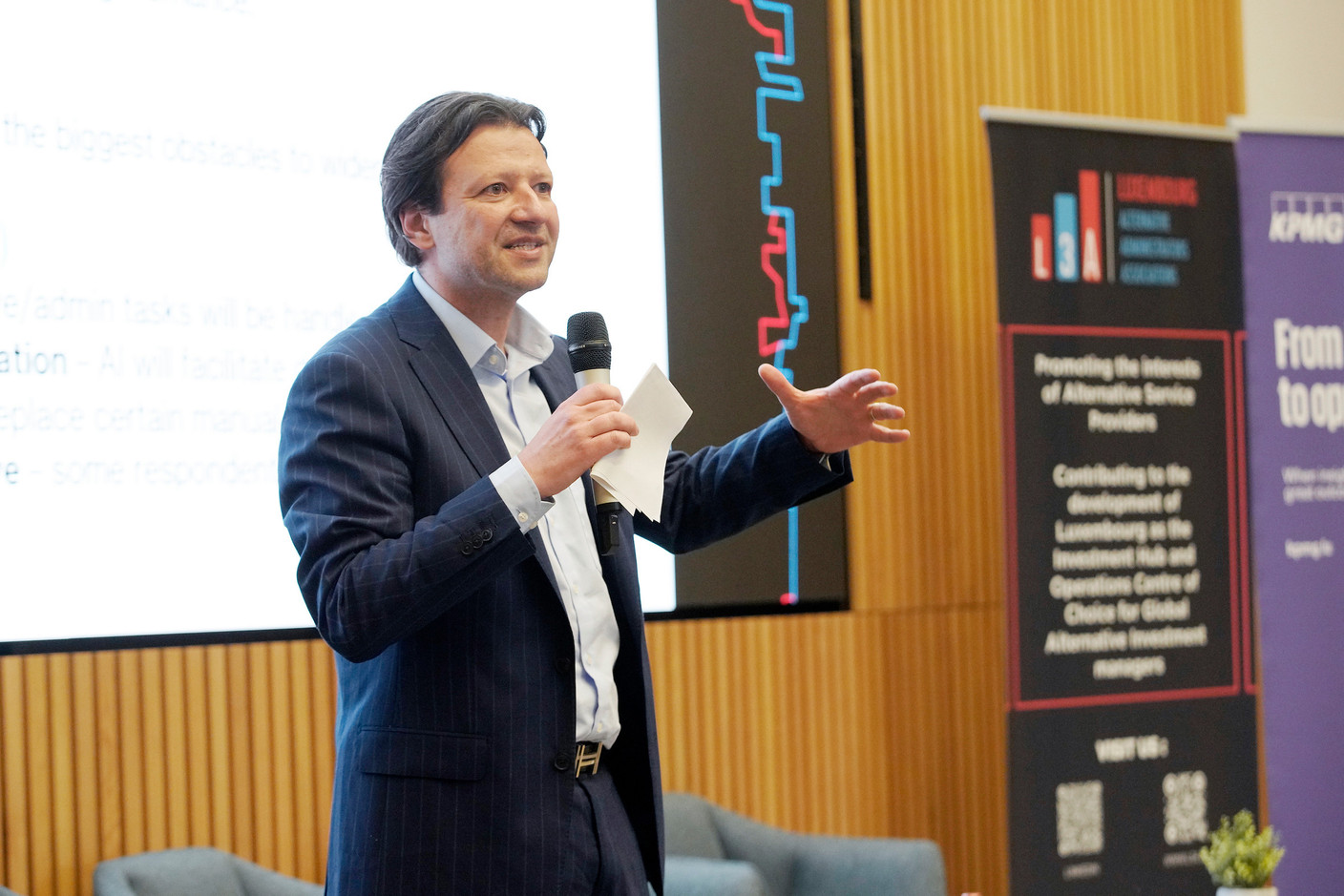 At L3A’s “Offshoring guidelines and spring cocktail” event on 13 March 2025. Photo: Olivier Minaire
