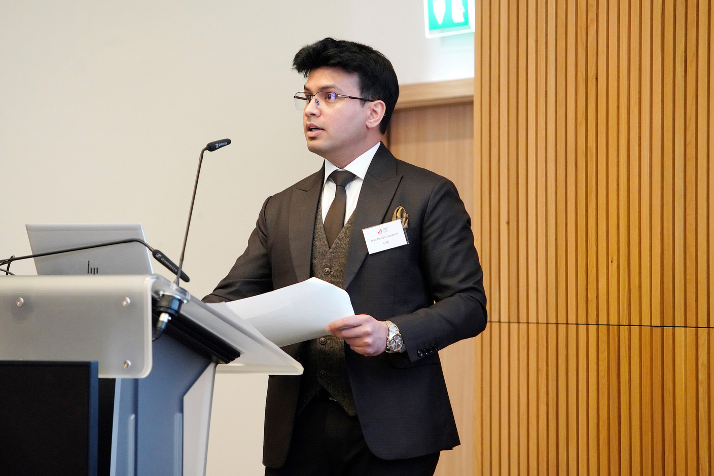 At L3A’s “Offshoring guidelines and spring cocktail” event on 13 March 2025. Photo: Olivier Minaire