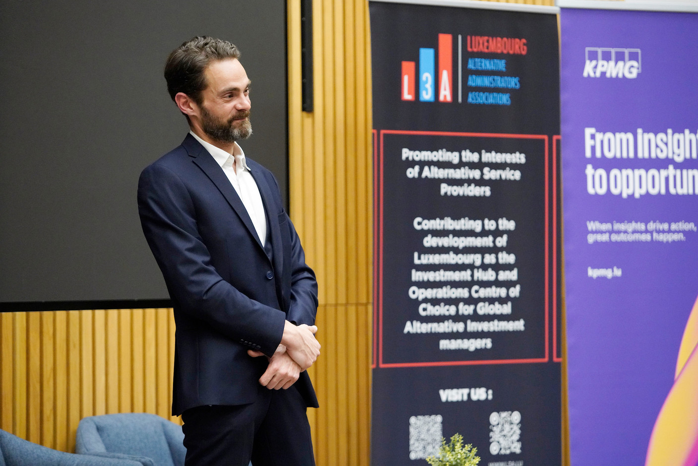 At L3A’s “Offshoring guidelines and spring cocktail” event on 13 March 2025. Photo: Olivier Minaire