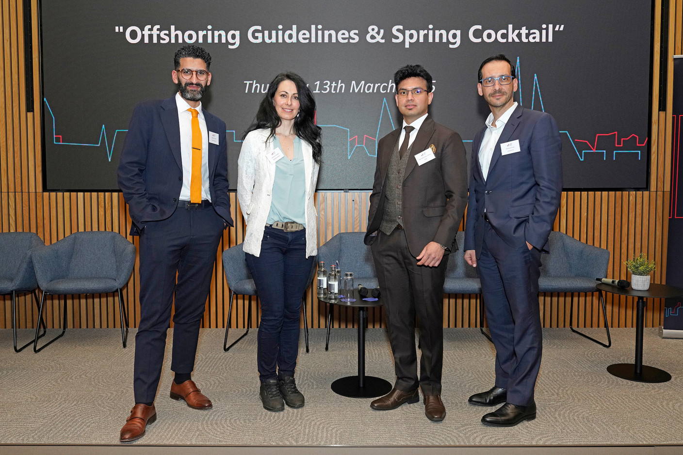At L3A’s “Offshoring guidelines and spring cocktail” event on 13 March 2025. Photo: Olivier Minaire
