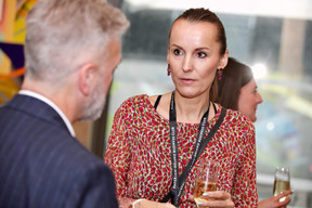 Théresa Fritzsche (Tha Design Lux) at a carousel lunch organised by the Paperjam+Delano Business Club at the Innside by Meliá restaurant, 17 May 2024. Photo: Studion Photography