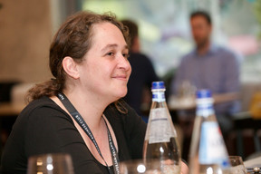 Coralie Bacho (Educos Vision Services) at a carousel lunch organised by the Paperjam+Delano Business Club at the Innside by Meliá restaurant, 17 May 2024. Photo: Studion Photography