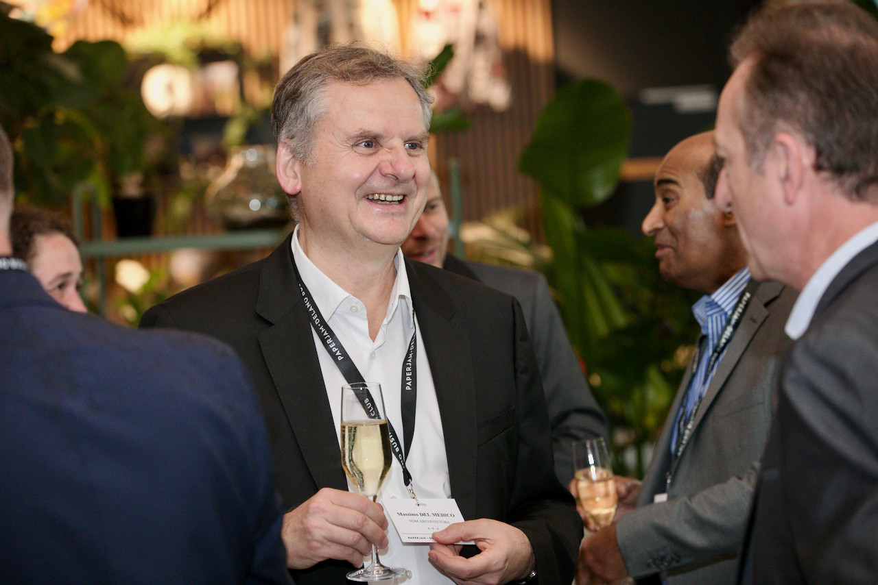 Massimo Del Medico (NDL Architectura) at a carousel lunch organised by the Paperjam+Delano Business Club at the Innside by Meliá restaurant, 17 May 2024. Photo: Studion Photography