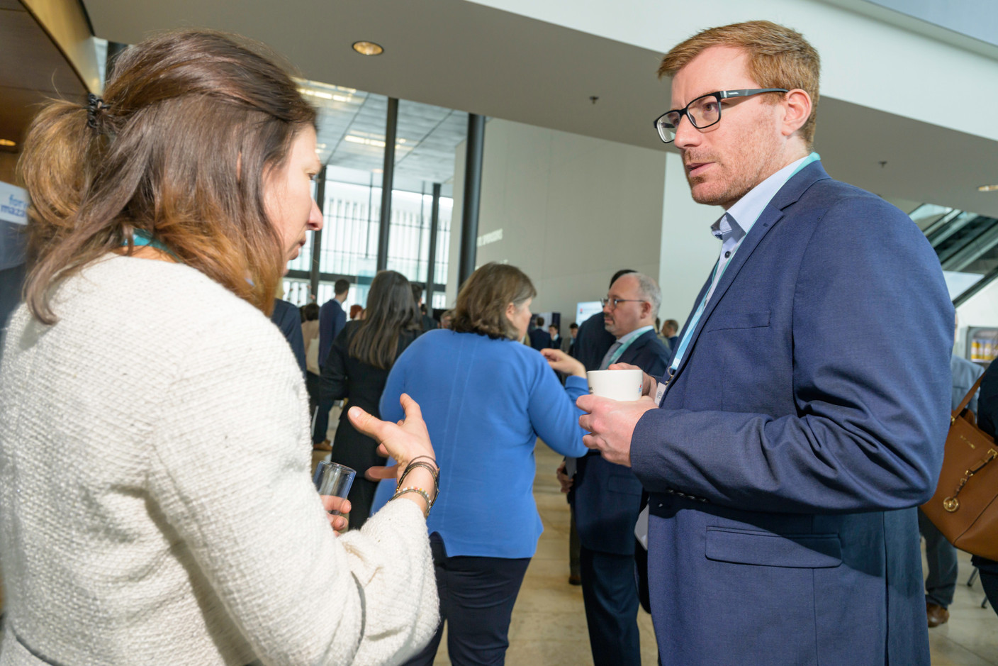 The Association of the Luxembourg Fund Industry (Alfi) held its 2025 Global Asset Management conference at the European Convention Centre in Kirchberg, 25-26 March 2025. Photo: Nader Ghavami