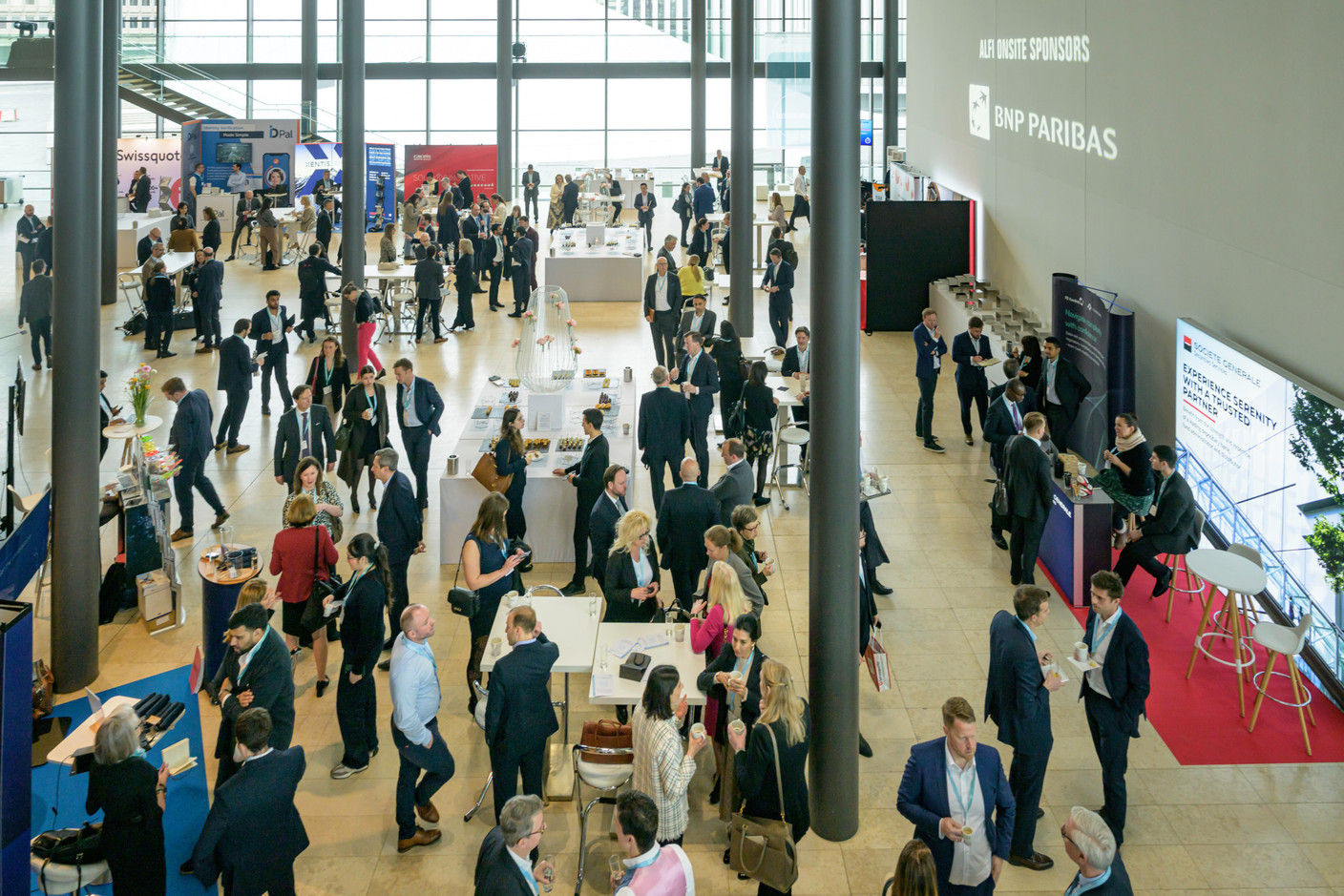 The Association of the Luxembourg Fund Industry (Alfi) held its 2025 Global Asset Management conference at the European Convention Centre in Kirchberg, 25-26 March 2025. Photo: Nader Ghavami