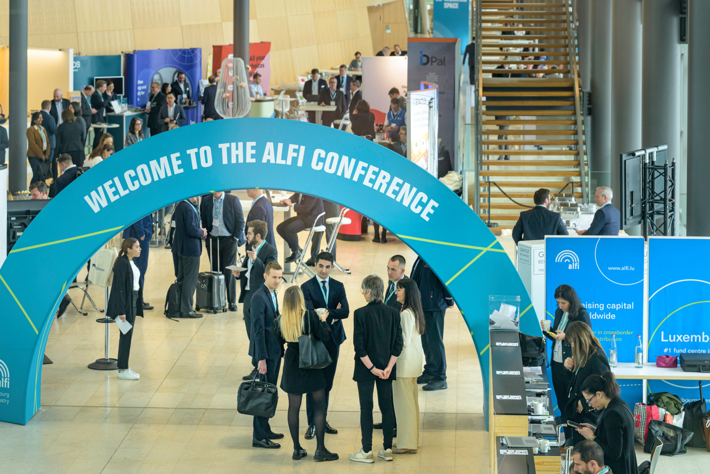 The Association of the Luxembourg Fund Industry (Alfi) held its 2025 Global Asset Management conference at the European Convention Centre in Kirchberg, 25-26 March 2025. Photo: Nader Ghavami