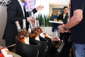 Participants at the Let's Taste: Flavors of Rosés tasting event, organised by the Paperjam+Delano Business Club at the Hôtel Légère, 23 May 2024. Photo: Marie Russillo / Maison Moderne