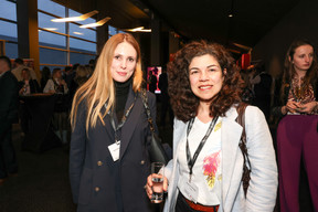 Ioana-Andreea Cohal and Marlene El Khoury (AdronH) at the Paperjam+Delano Business Club’s 10x6 event on CIO challenges, 26 March 2024. Photo: Marie Russillo/Maison Moderne