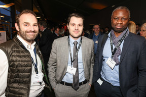 Loïc Mulder (ITS4U Group), Benoit Reny and Yannick Huchard (Bil). Photo: Marie Russillo/Maison Moderne