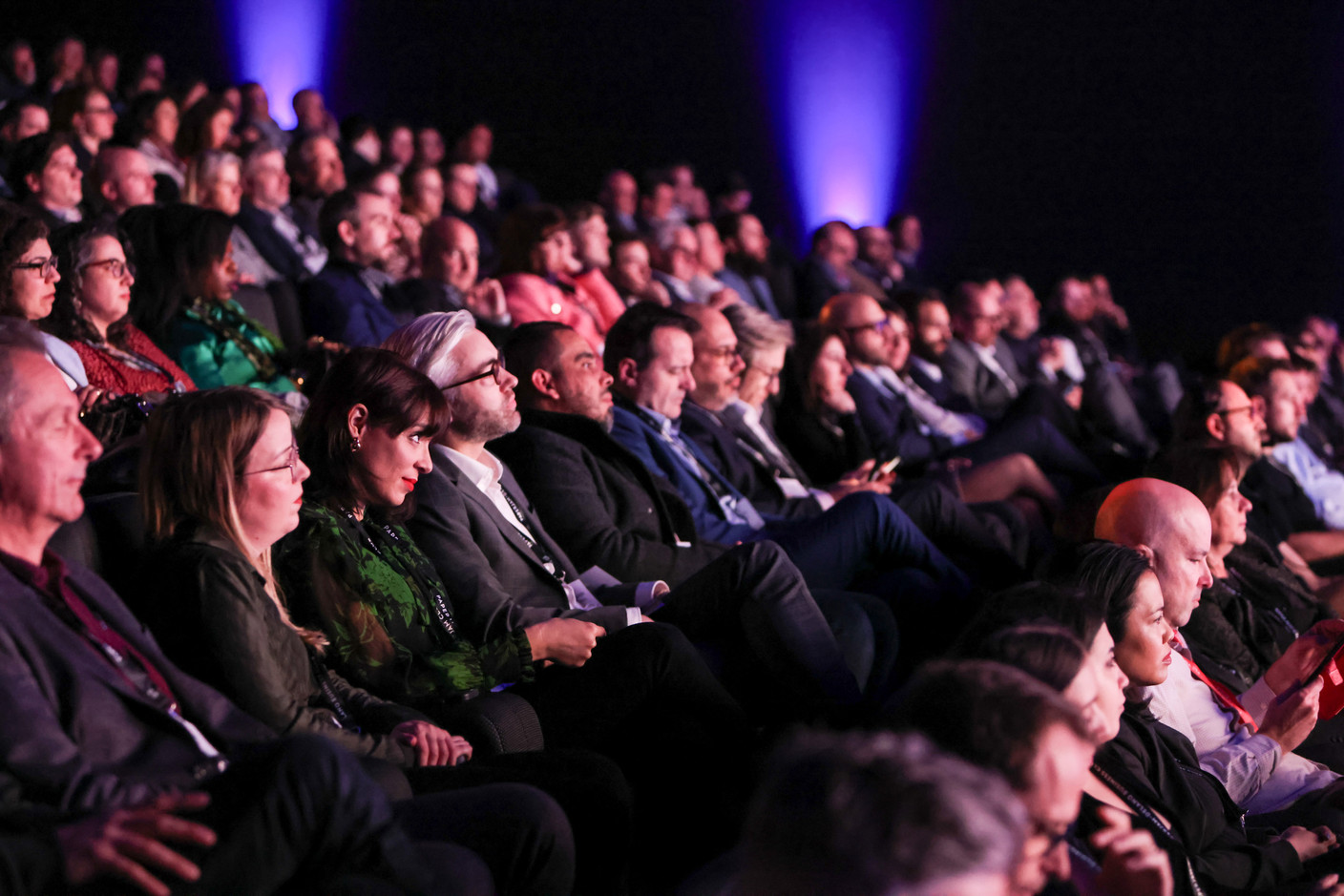 The Paperjam+Delano Business Club’s 10x6 event on CIO challenges took place at Kinepolis Kirchberg, 26 March 2024 Photo: Marie Russillo/Maison Moderne