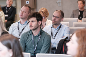Davy Toussaint (Technopolis - Kildare Partners Luxembourg) and Maxime Nino (Daxian). Jan Hanrion / PAPERJAM
