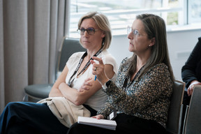 Evelie Lacaze (Keos Luxembourg) on the right. Jan Hanrion / PAPERJAM