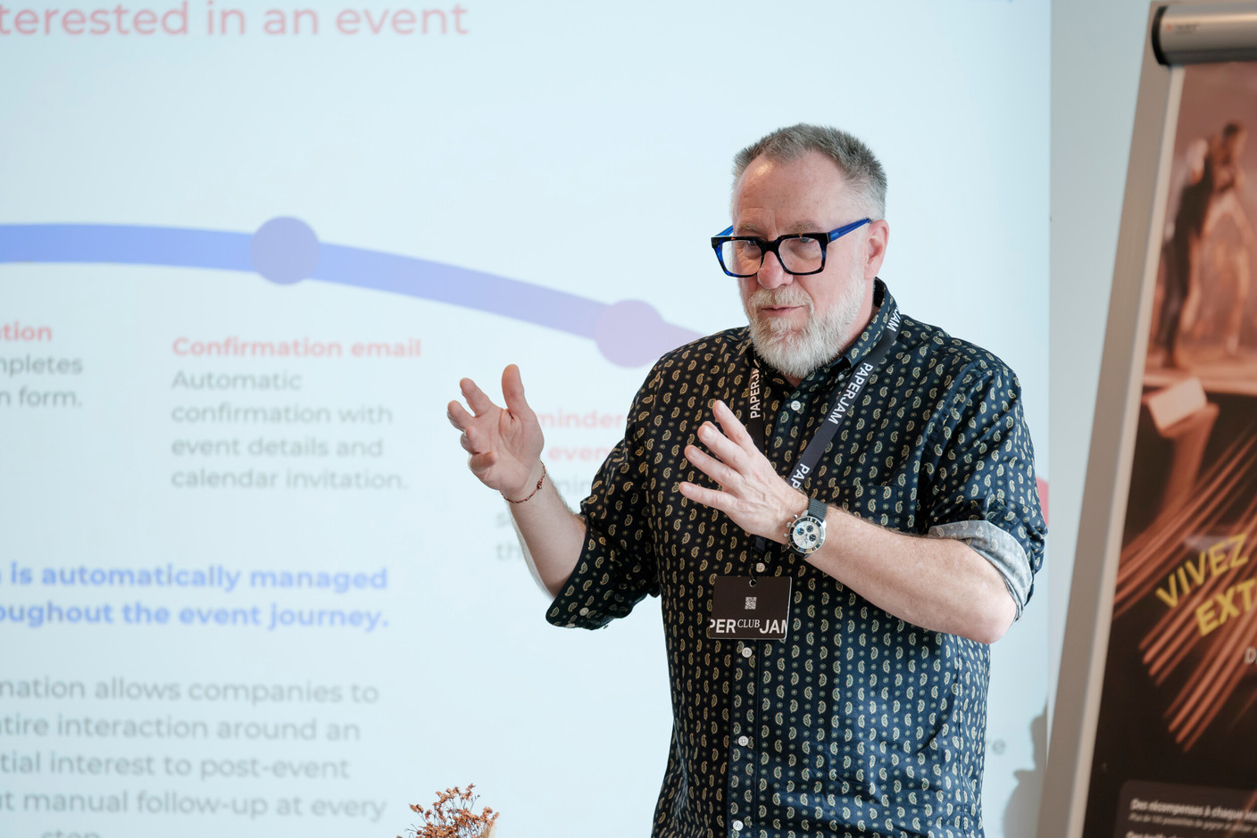 Daniel Eischen (Concept Factory). Jan Hanrion / PAPERJAM
