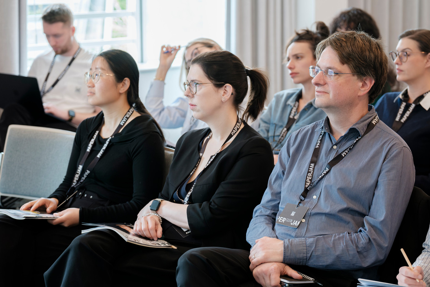 Organised by the Paperjam Academy at Novotel Kirchberg, the April workshop day brought together 14 professionals in fully booked sessions. Jan Hanrion / PAPERJAM