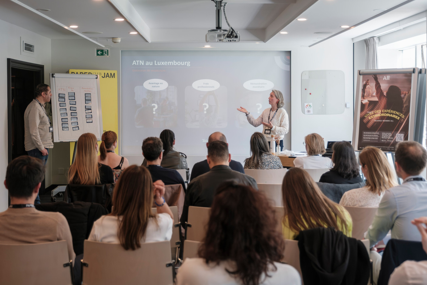 Organised by the Paperjam Academy at Novotel Kirchberg, the April workshop day brought together 14 professionals in fully booked sessions. Jan Hanrion / PAPERJAM