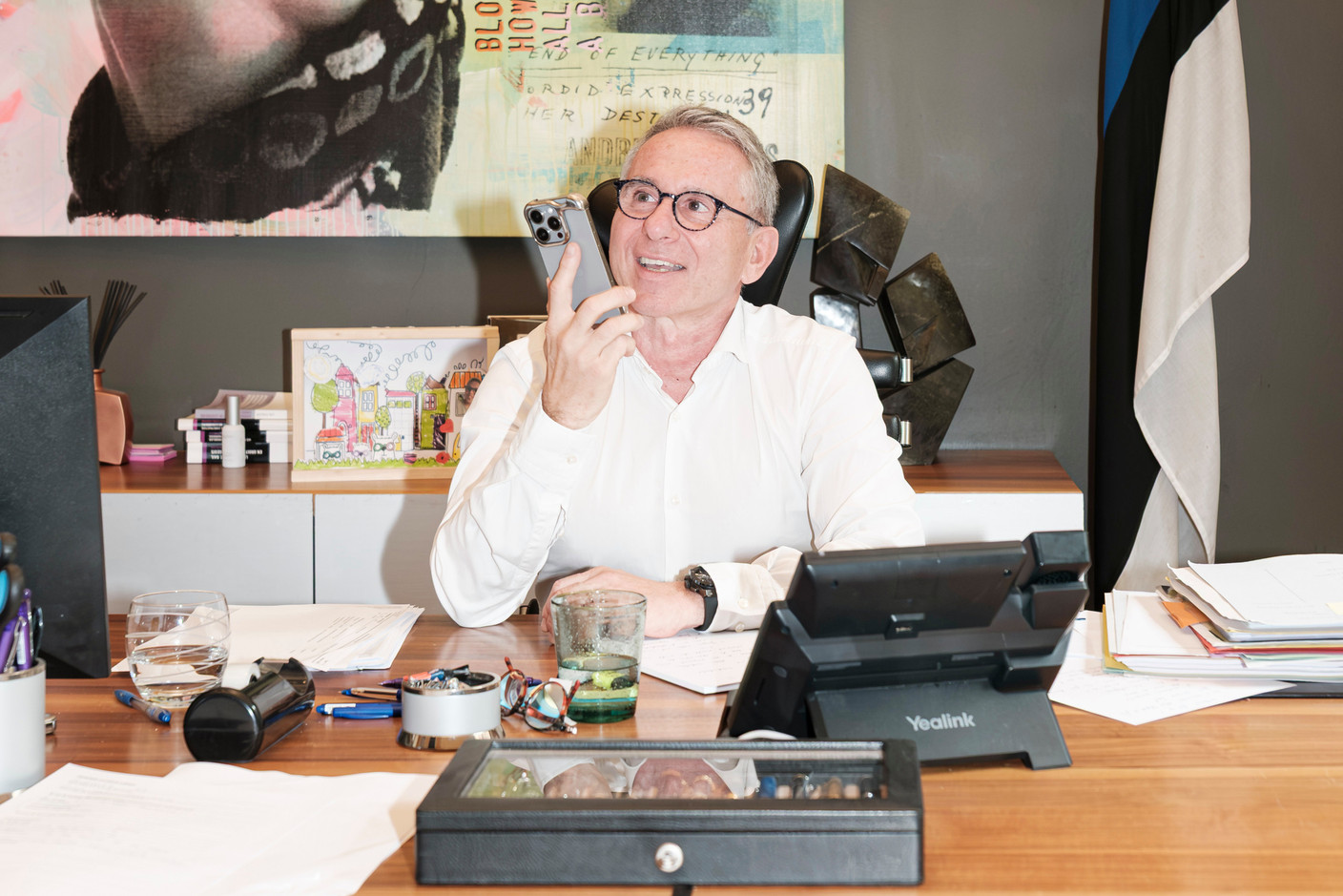 Lex Thielen is a senior partner at his law firm, Lex Thielen & Associés. (Photo: Jan Hanrion/Paperjam)