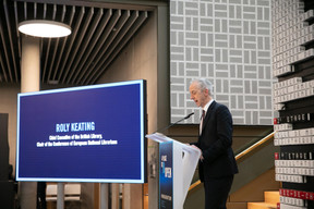 Roly Keating (directeur général de la British Library) ((Photo: Edouard Olszewski))