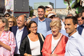 Plusieurs responsables politiques étaient présents.  (Photo: Romain Gamba/Maison Moderne)
