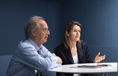 Anton Brender et Florence Pisani se montrent sereins à l’aube de l’année 2020. (Photo: Jan Hanrion/Maison Moderne/archives)
