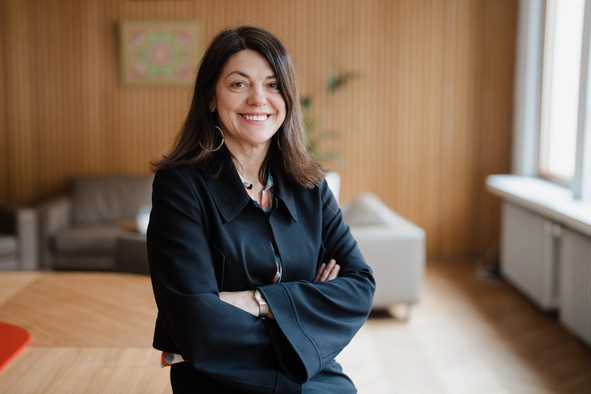 Anne Bastin, Executive director, InFiNe (Photo: © Inclusive Finance Network Luxembourg asbl/Marion Dessard)