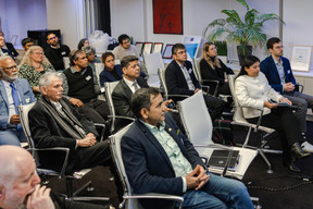 Participants at the India-Luxembourg cross-border financing discussion, 24 January 2024. Photo: Marcela Hernoux / IBCL