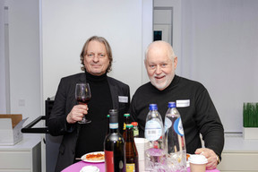 Mario Di Stefano and Paul Schonenberg at the India-Luxembourg cross-border financing event, 24 January 2024. Photo: Marcela Hernoux / IBCL