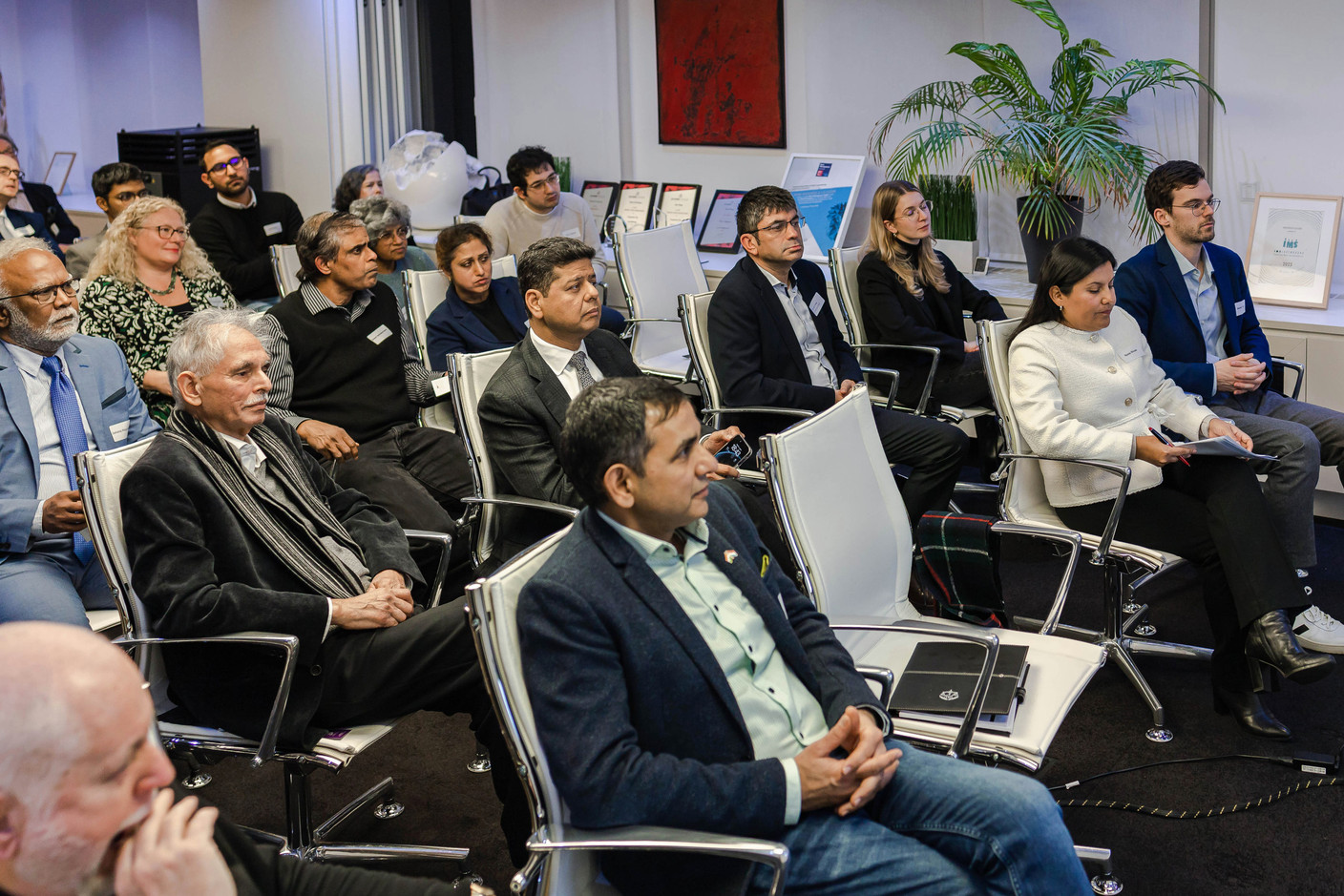 Participants at the India-Luxembourg cross-border financing discussion, 24 January 2024. Photo: Marcela Hernoux / IBCL