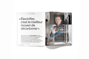 Thomas Gibon: «Électrifier, c’est le meilleur moyen de décarboner». (Photo: Nader Ghavami)