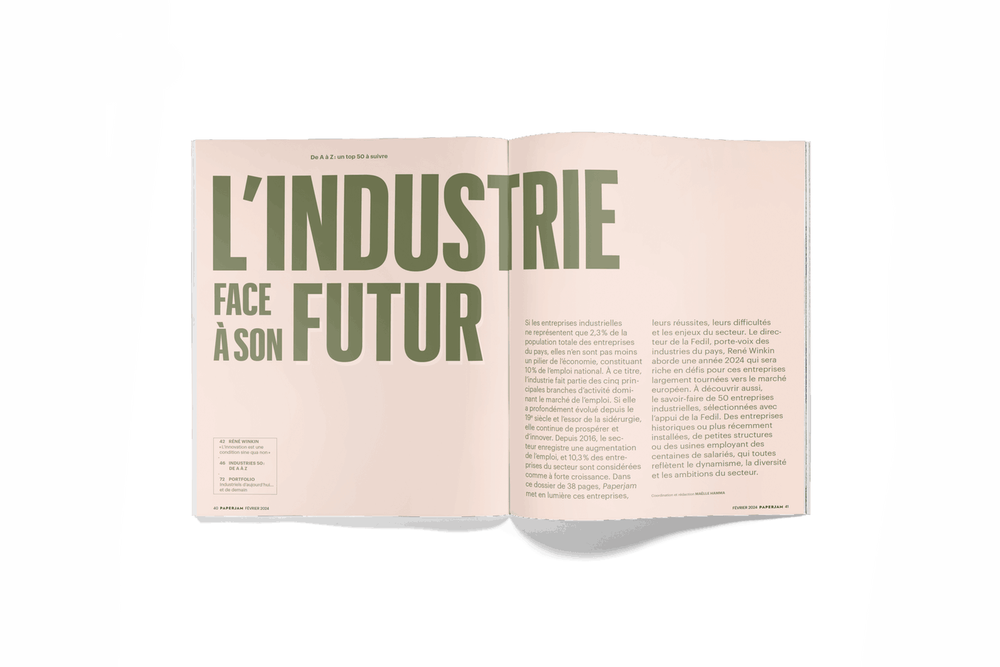 L’industrie face à son futur (Photo: Maison Moderne)