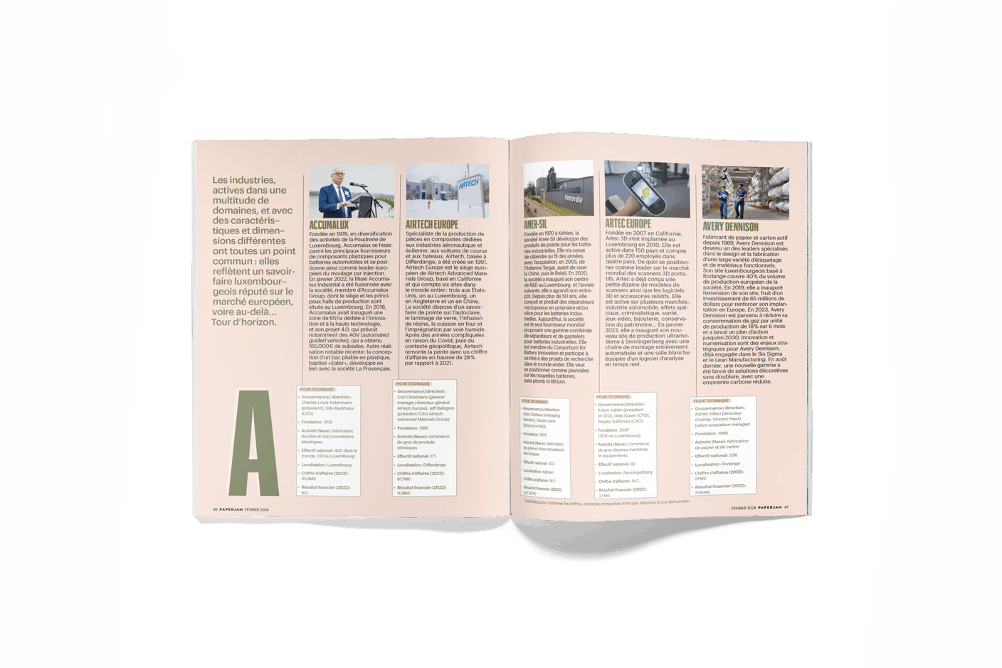 Présentation de 50 entreprises spécialisées dans l’industrie. (Photo: Maison Moderne)